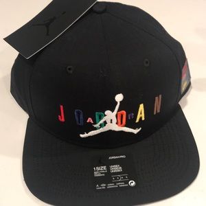 Nike🔥Air Jordan Jumpman Snap Back Black Multi NEW